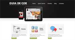 Desktop Screenshot of guiadecor.com.br