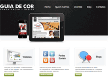 Tablet Screenshot of guiadecor.com.br